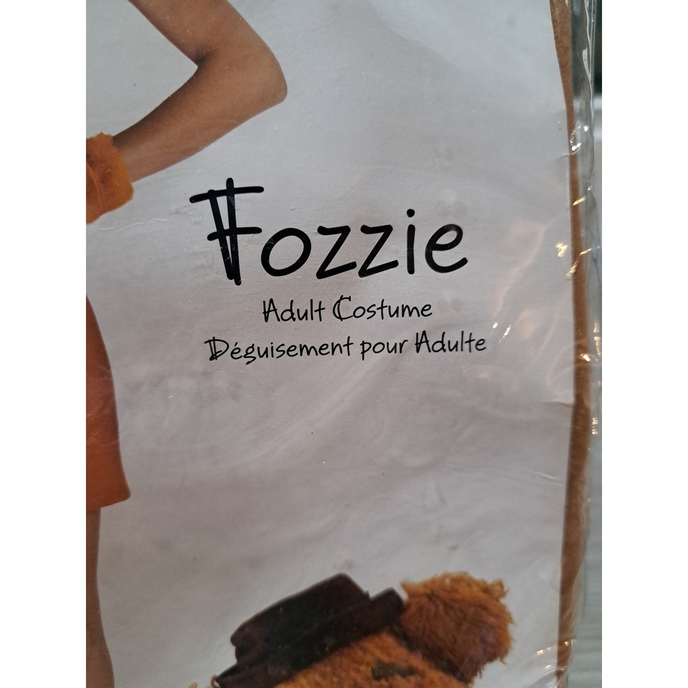 Disney Muppets Sexy Fozzie Bear Adult Costume Dress Headpiece Rubies Brown L - Picture 7 of 10